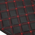 thumbnail image 3 of Black Center Console Armrest Box Cover Carbon Fiber Style Replacement for Ford F‑150 2015‑2020, 3 of 3