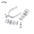 thumbnail image 3 of Unique Bargains 4Pack 1-5/8' EMT Strut Clamps Steel with Bolt Nut for Rigid Conduit and Pipe, 3 of 5