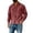 Red, variant on Men's Casual Long Sleeve Shirt with Classic Collar and Chest Pocket for Everyday Comfort in Autumn and Winter Seasonal Everyday Wear for Men's Shirts Red L