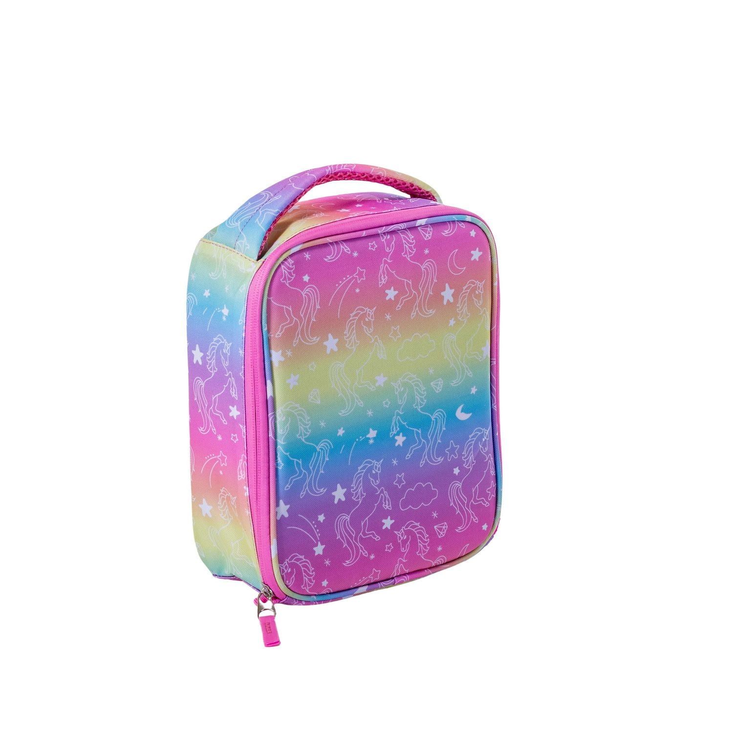 7-Piece Lunch Bag Set, unicorn, Made of 600D Polyester