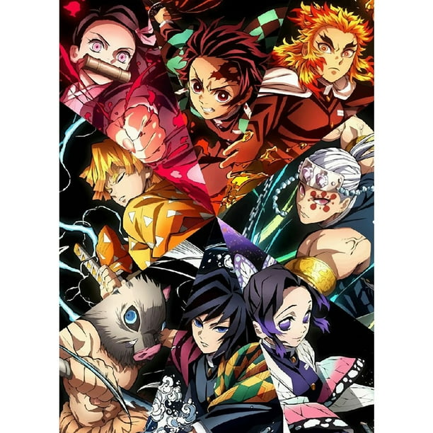 Resina Serie Dibujos Animados Demon Slayer NH3875 40x55CM