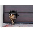 thumbnail image 5 of Gatera - Puerta para gatos con cierre de 4 vías para puertas interiores y exteriores, paredes interiores o areneros ocultos - Instalación rápida y sencilla - Incluye instrucciones, 5 of 5
