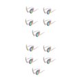 thumbnail image 2 of Sonducket 5 piezas de gafas de sol de Cosplay para adultos, fiesta de Halloween, portátil, reutilizable, disfraz de PC, gafas divertidas, gafas Azul plateado 2piezas, 2 of 6