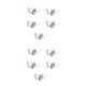 thumbnail image 4 of Jumpingount 5 piezas adultos Cosplay gafas de sol fiesta portátil reutilizable disfraz divertido decorativo gafas gafas Azul plateado 2Conjunto, 4 of 6