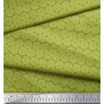 thumbnail image 3 of Soimoi Poly Georgette Fabric Wreath Leaves Fabric Prints by Yard 42 Inch Wide, 3 of 3
