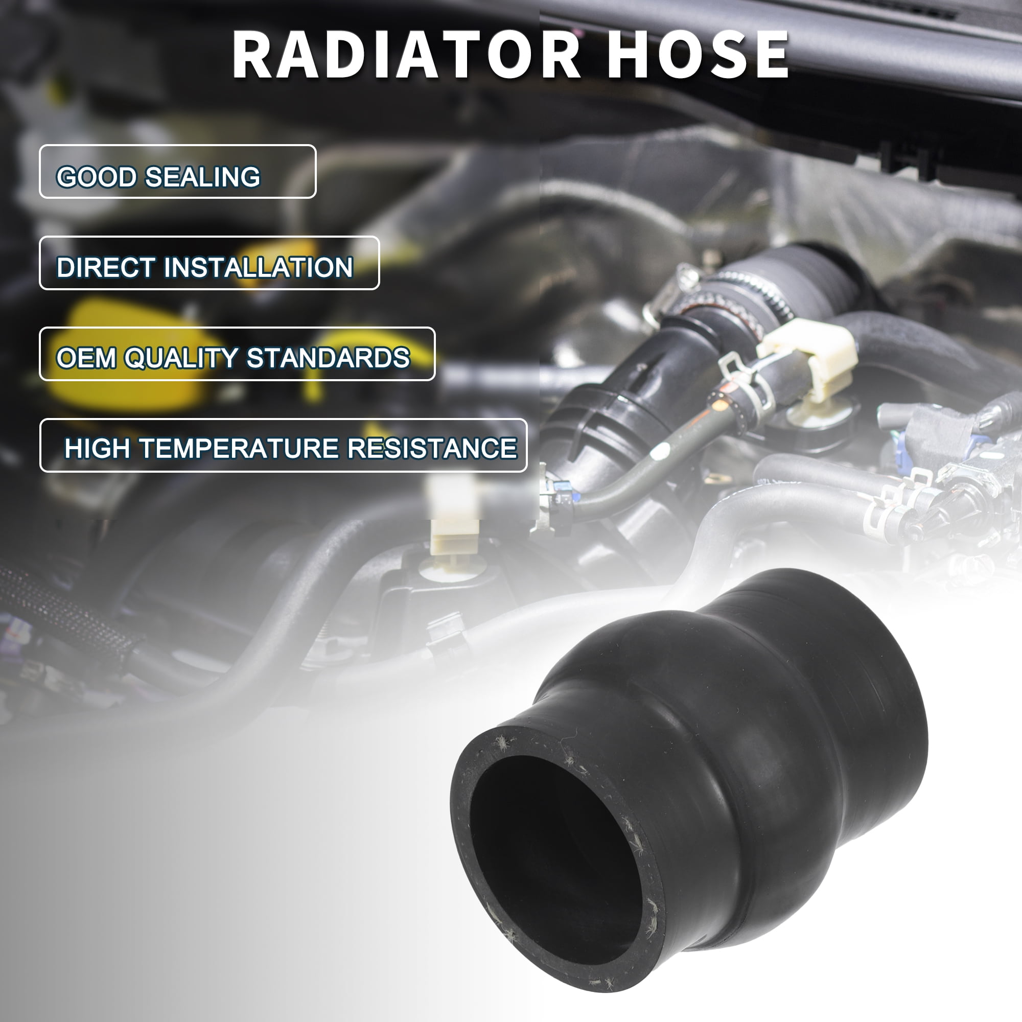 Unique Bargains Radiator Hose for BMW 535i Lower Radiator to Thermostat Housing