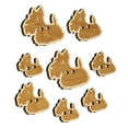 thumbnail image 1 of Delightful Cartoon Scottish Terrier Wood Buttons for Crochet Knitting Sewing DIY Craft - 1.25 Inch Large (5pcs), 1 of 7