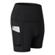 thumbnail image 4 of NUOLUX Shorts Deportivos De Para Yoga Y Running Con Bolsillo Lateral Negro, 4 of 8