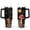 Black-3, variant on 40oz Colorful Botanical Mushroom Stainless Steel Flip Straw Tumbler Spill Proof Travel Cup Double Wall Vacuum Insulated Coffee Mug with Top Handle