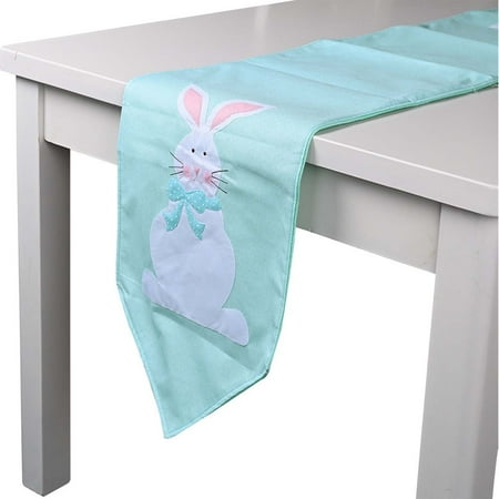 

Easter Decorations Easter Printed Rabbit Table Flag Nordic Creative Decoration Table Runner Easter Decorations for the Home