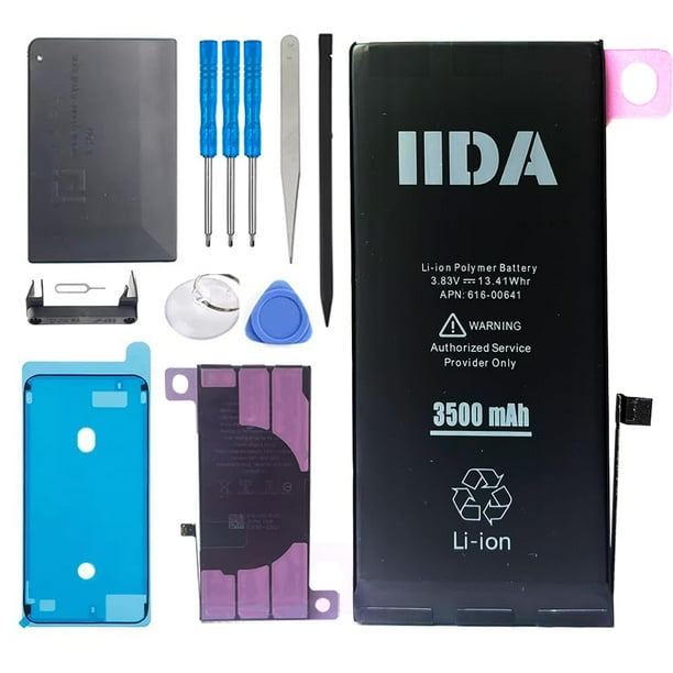 Kit de reemplazo de batería IIDA para iPhone 11, 3500 mAh, ciclo 0