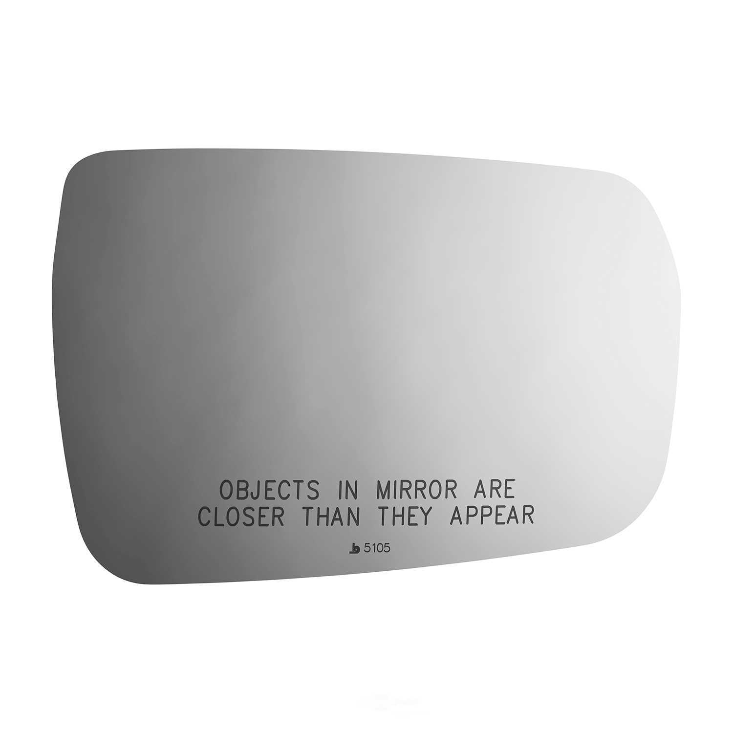 Burco Side View Mirror Replacement Glass - Clear Glass - 5105