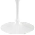 thumbnail image 7 of Modway Lippa 60" Round Artificial Marble Dining Table in White, 7 of 7