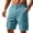Light Blue,#047, variant on Baggy Men's Chino Shorts 7 Inch Inseam Multi Pockets Stretchy Breathable Casual Cargo Shorts Lightweight Work Short,M