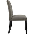 thumbnail image 3 of Modway Duchess Dining Chair, Granite Gray, Set of 1, 3 of 5