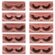 thumbnail image 1 of Pestañas naturales, pestañas postizas, pestañas cortas, pestañas postizas de visón tenues, 10 pares de pestañas postizas de visón sintético, pestañas gruesas, pestañas postizas 3D, pestañas postizas., 1 of 3