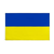Double piqué aucun Polonais avec des événements sportifs de drapeau de l'Ukraine d'oeillet résistant UV