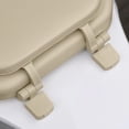 thumbnail image 3 of Ginsey Round Soft Cushion Toilet Seat, Champagne, 3 of 10