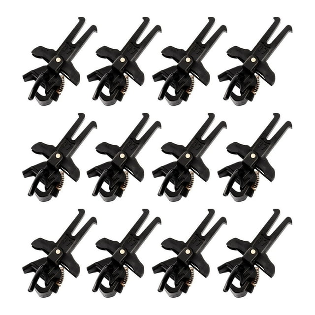 ziyahi 12piece Model Train Coupler Pack 12 Pcs Knuckle Couplers For HO 187 Model Trains Which Is Sufficient Quantity For Mult black S