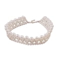 thumbnail image 1 of LYMAYTER Collier de Perles en Fausse Fourrure pour Femmes, Ras du Cou Multi-Couches - Luxe, 1 of 6