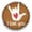 Brown, variant on Choose Color | Love You Sign Language Snap Jewelry Ginger Charm Button, For Interchangeable DIY Customizable Accessories