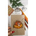 thumbnail image 4 of Navidad inglés casa linterna Gnomo con esquís 2023 nuevos sellos para manualidades de álbum de recortes para bricolaje fabricante de álbum de fotos hecho a mano 2023, 4 of 4
