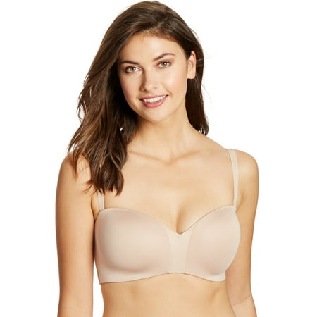 Maidenform Womens Wireless Strapless Bra, 40D, Paris Nude | Walmart Canada