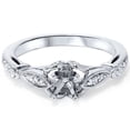 thumbnail image 3 of Pompeii 1/10ct Diamond Engagement Setting Platinum (G/H,SI1-SI2), 3 of 4