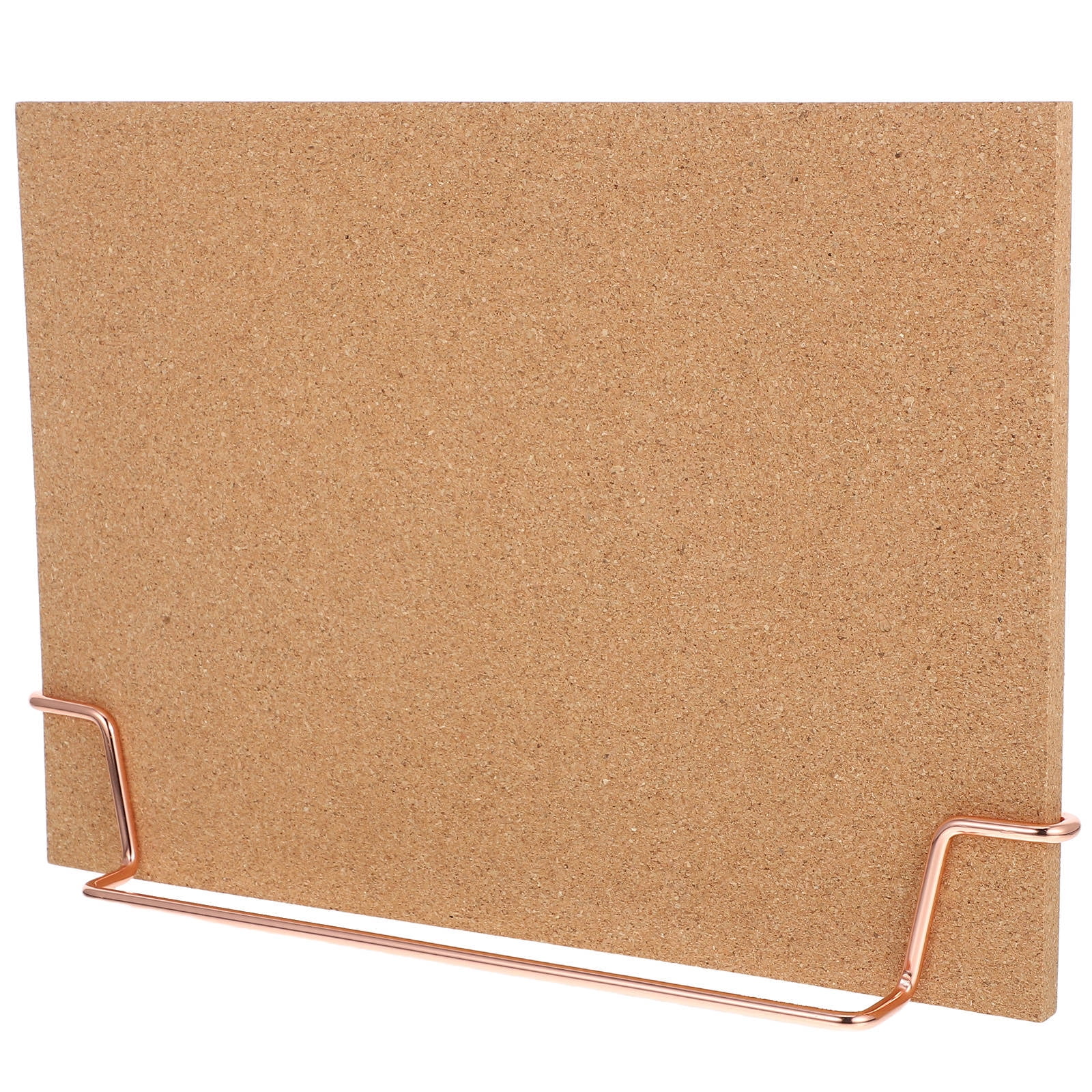 Masteelf Mini Cork Board Set for Desk Tabletop - Office Bulletin Board for Photos, Notes, and Decorative Wood Display