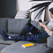 REATHLETE AIR-C Full Leg Massager for Circulation and Pain Relief Compression Thigh, Calf, Foot Massager