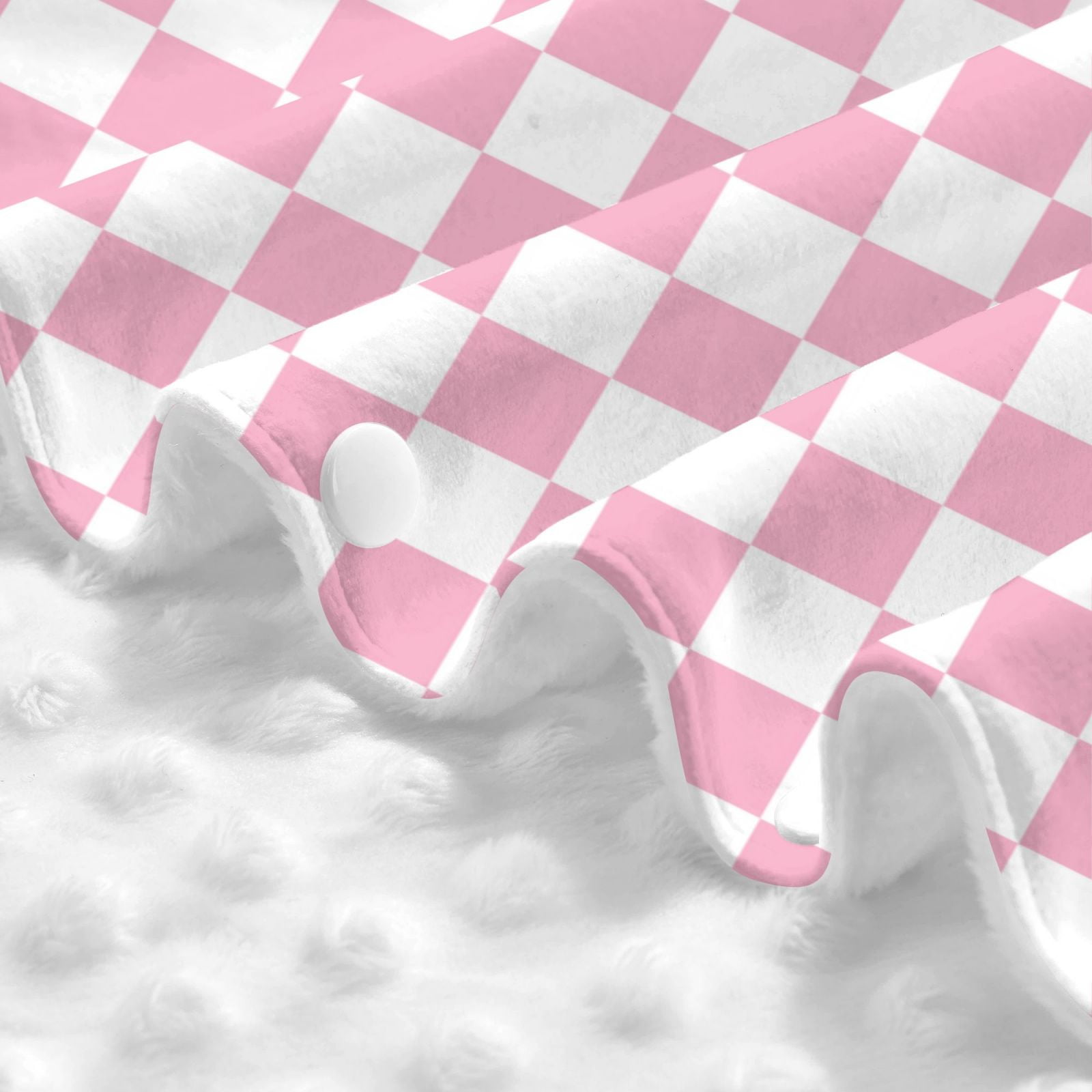 Car Seat Cover Baby - pink pastel checkered Breathable Infant Car Seat Cover for Baby Carseat, Lightweight Comfort Baby Essentials Must Haves Newborn Stuff for Girl Boy