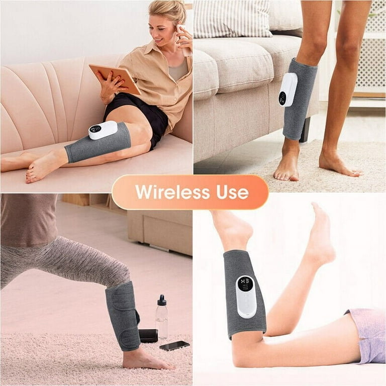 Leg Massager Zurafit Heated Leg Massager for Circulation and