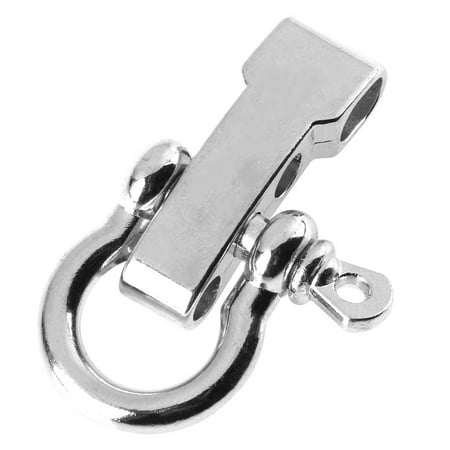 

O Type Alloy Metal Buckle Shackle for Paracord Bracelet Outdoor Tool