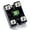 BERM-DK10DA, variant on Single-phase solid state relay SSR dual-channel single control DC control AC