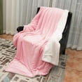 thumbnail image 2 of Howarmer Sherpa Fleece Blanket, Pink Thick Fuzzy Warm Soft Blankets and Throws for Sofa, 50"x60", 2 of 7