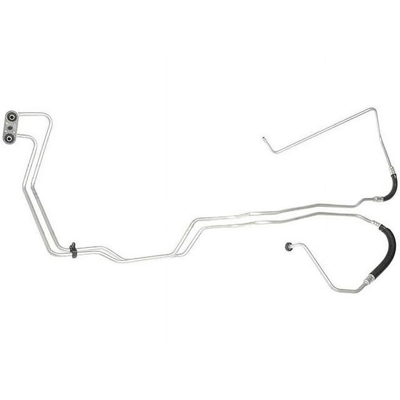 Inlet and Outlet Auto Trans Oil Cooler Hose Assembly - Compatible with 2007 - 2010 Chevrolet Silverado 3500 HD - Dorman