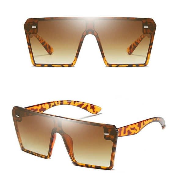 Fashion Man Women Oversize Square Sunglasses Glasses Shades Vintage Retro Style sunglasses womens blue light glasses for woman Multicolor