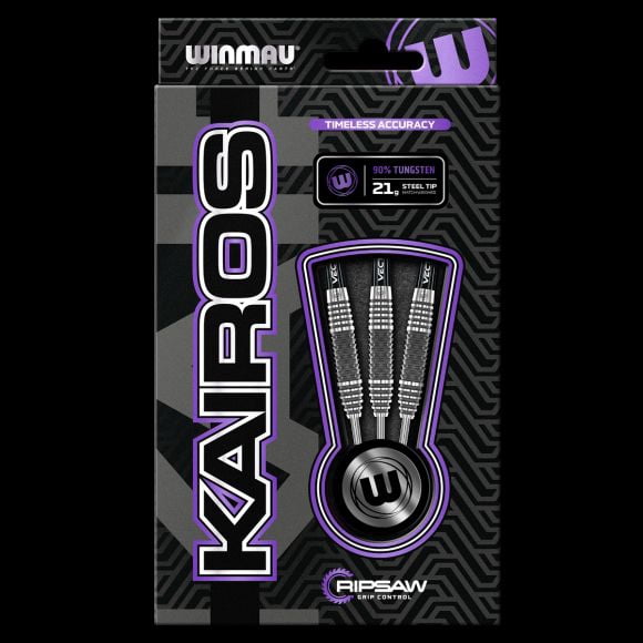 Winmau Kairos 1 Steel Tip Dart Set 21 gram 90% Tungsten Alloy