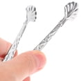 thumbnail image 4 of Pinzas para cubitos de hielo DOITOOL de acero inoxidable plateado, 9 cm, 4 of 9