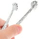 thumbnail image 4 of Pinzas para cubitos de hielo DOITOOL de acero inoxidable plateado, 9 cm, 4 of 9