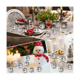 thumbnail image 3 of 30Pack Disco Ball Silver Hanging Mirror Disco Balls Ornaments with Rope Christmas Wedding Music Festivals Decor, 3 of 7