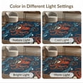 thumbnail image 7 of ODIKA 6'x9' Washable Area Rug Non-Slip, Easy Care, Cartoon Nautical Octopus Pirate Themed Abstract Vintage Creature for Family Room, Living Room, Master Bedroom, 7 of 7