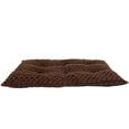 thumbnail image 4 of Petmaker Large Dog Crate Pad Faux Fur Pet Bed with Non-Slip Bottom for Crates and Kennels - Brown, 4 of 6