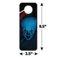 thumbnail image 6 of IT: Chapter 2 Blue Pennywise Plastic Door Knob Hanger Sign, 6 of 7