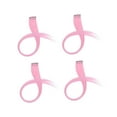 thumbnail image 4 of 4 Uds. Pelucas teñidas con orejas colgantes, pelucas de cabello humano liso de colores, pelucas de Color sólido, extensiones de cabello, pinzas para e Rosa, 4 of 8