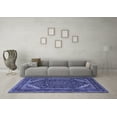 thumbnail image 3 of Ahgly Company Indoor Rectangle Persian Blue Traditional Area Rugs, 6' x 9', 3 of 4