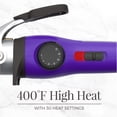 thumbnail image 2 of Remington 1" Ceramic Clipped Spring Hair Curling Iron, Purple, CI5032, 2 of 11