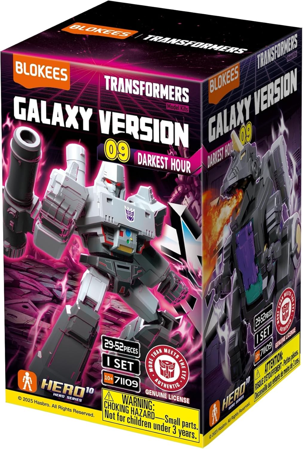 Blokees Transformers Galaxy Version - 09: Darkest Hour Model Kit 9ct Display PDQ