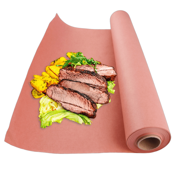 Butcher Paper Roll for Smoking Meat - 18 Inch x 50 Feet Food-Grade Butcher Paper for BBQ, Smoking Grilling, Unbleached, Uncoated