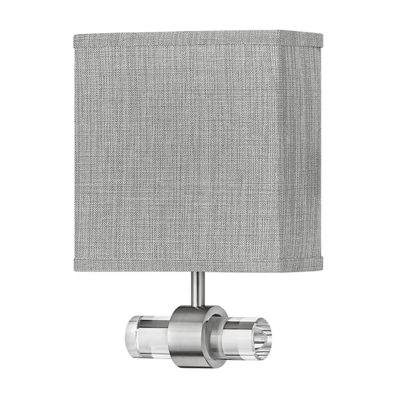 Hinkley Lighting 41601BN Luster 8" Wide Galerie Integrated Led Wall Sconce - Nickel
